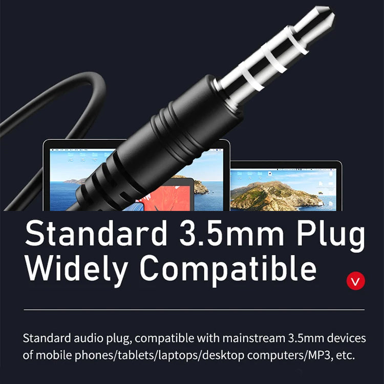 Remax New Trending HD Stereo-Bass Wired In-Ear Earphones with Built-In Mic