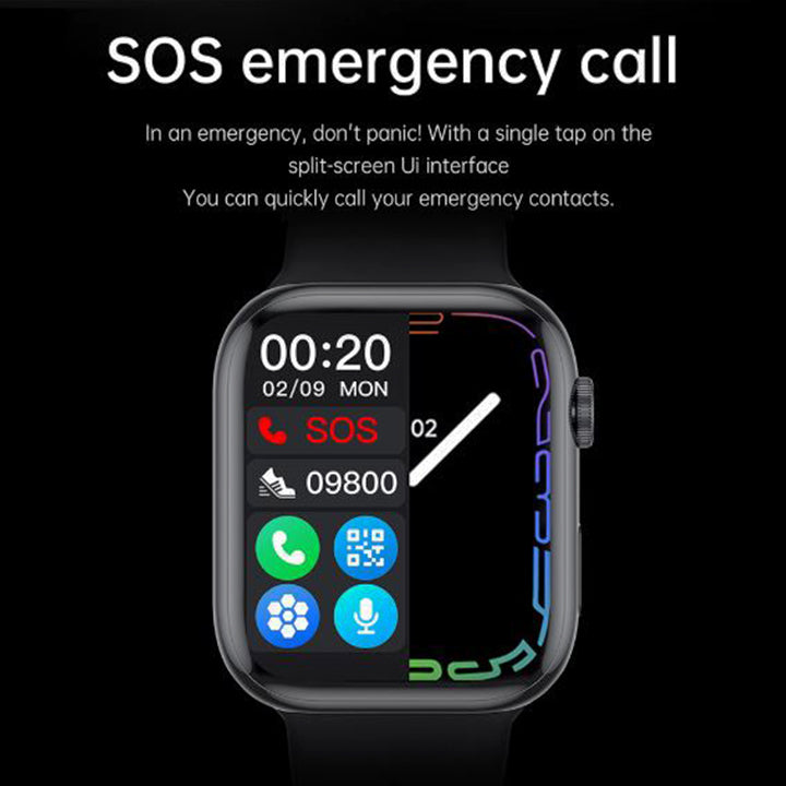 PhoneBits Sports Smart Watch for Men & Women compatible with iPhone & Android
