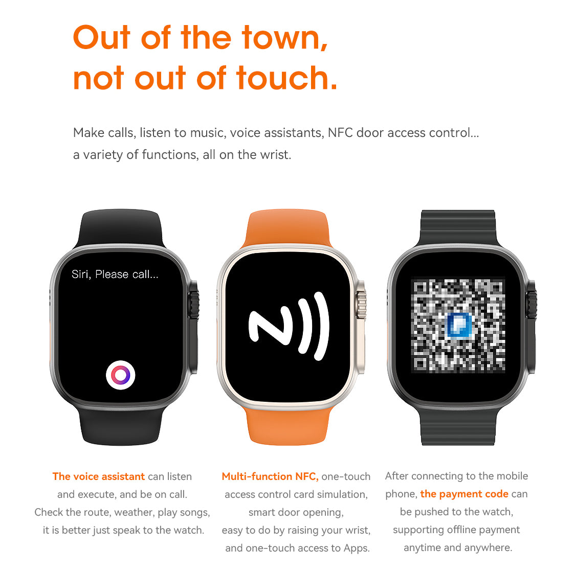 Best Ultra Smart Watch for Men and Women Compatible with Apple iPhone and Samsung Galaxy Android iOS