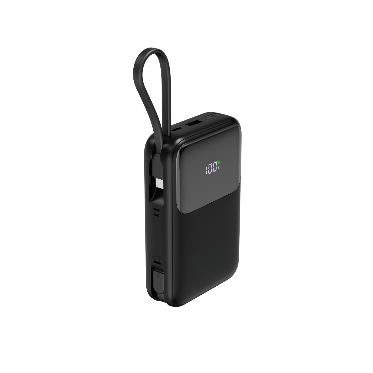 Fast Charging 20000mAh Power Bank With Build-in Cables