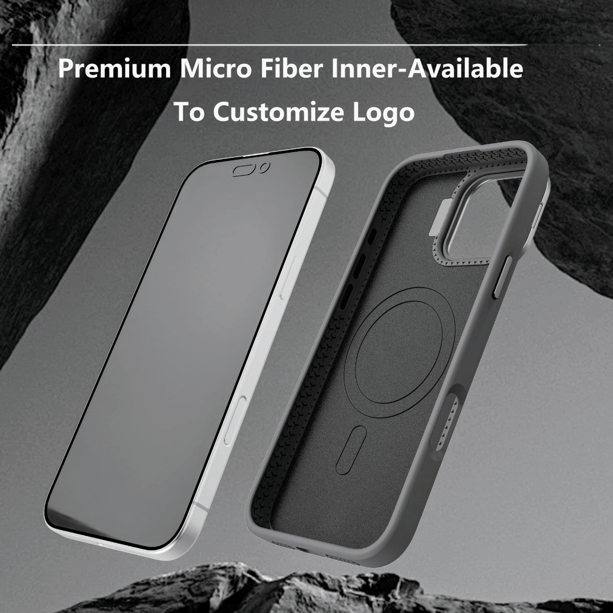 Matte Finish Premium Quality MagSafe Phone Case for iPhone & Samsung with Camera Stand