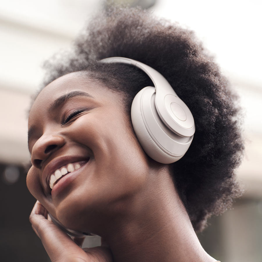 PhoneBits Latest High-Quality Wireless Bluetooth Heavy-Bass Adjustable and Foldable Over-Ear Headset