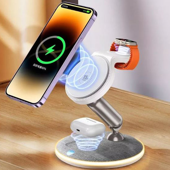 Remax 3 in 1 Magnetic Wireless Charger