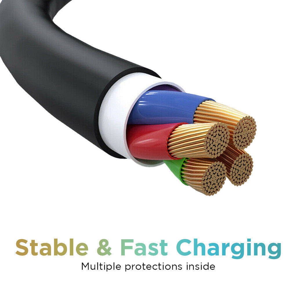 Budi USB to Micro USB Charging Cable, Fast USB A to Micro Phone Charging & Data Cable, USB to Micro Charging Adapter Cable, Fast USB to Micro USB Charger Cord & Data Sync Cable