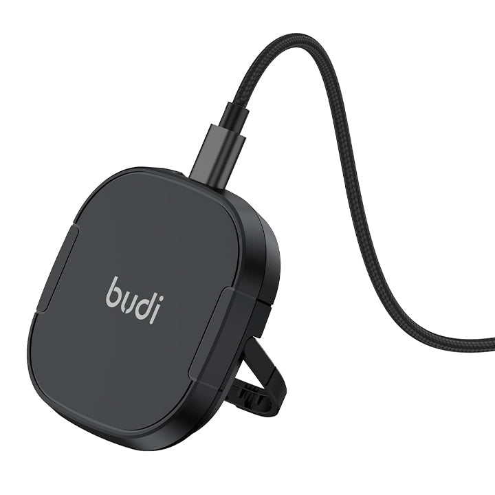 Budi Wireless Charger & Magnetic Car Mount Holder, Car Phone Holder Air Vent