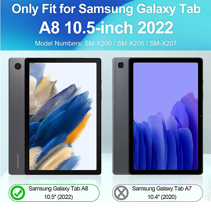 PhoneBits Tempered Glass for Galaxy Tab A8 10.5