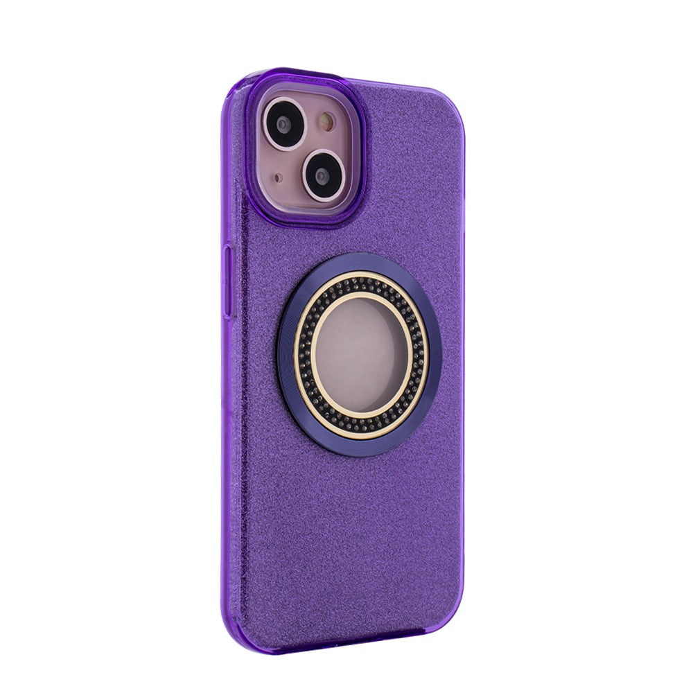 PhoneBits Luxury Slim Acrylic Shiny Blingy MagSafe Case for Samsung S Series with Chromed Camera Edge, Shockproof Samsung Case Compatible with MagSafe Wireless Chargers, Protective Magnetic Wireless Charging Mobile Phone Case, Back Samsung Case Cover