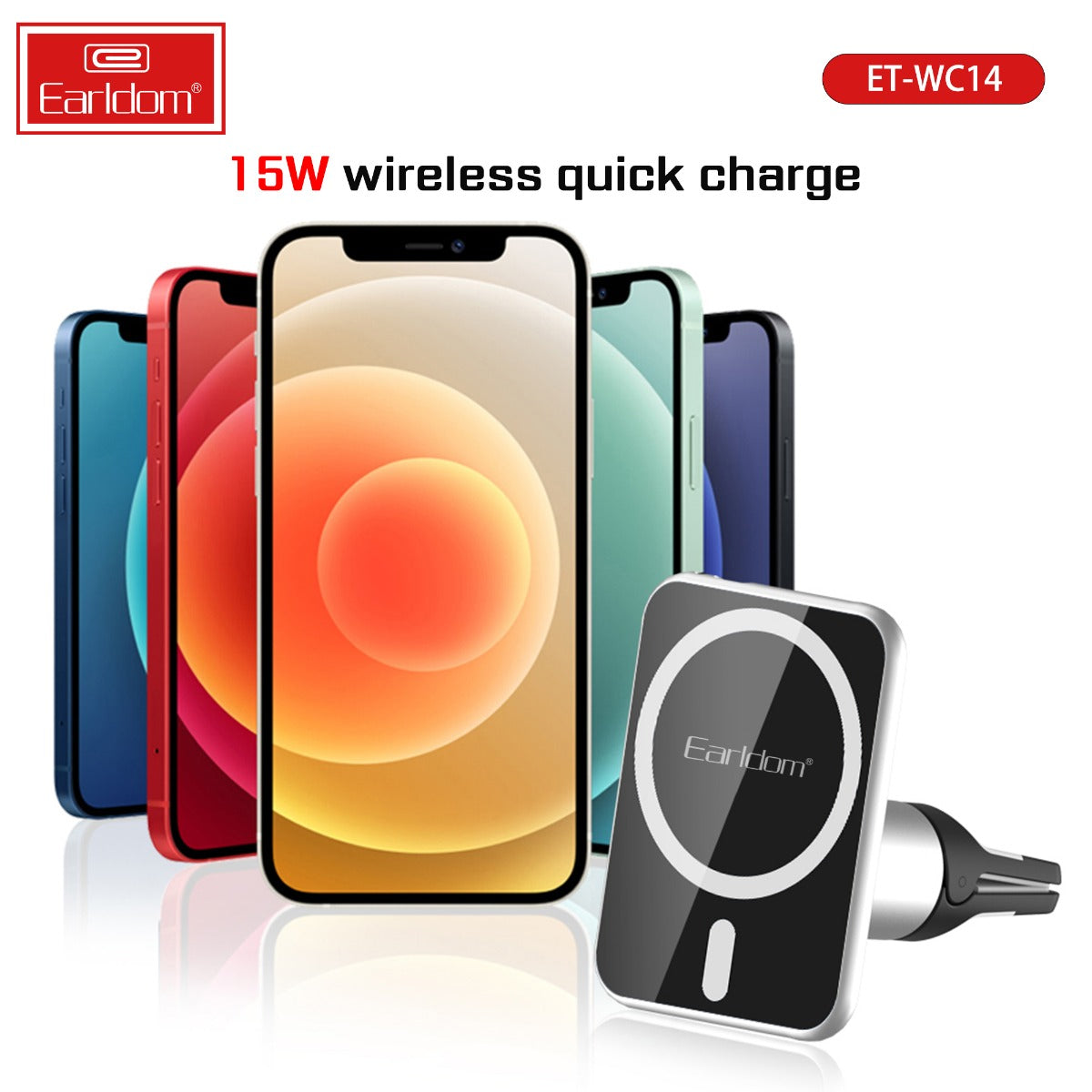 Earldom Car Air Vent Magnetic Wireless Charger