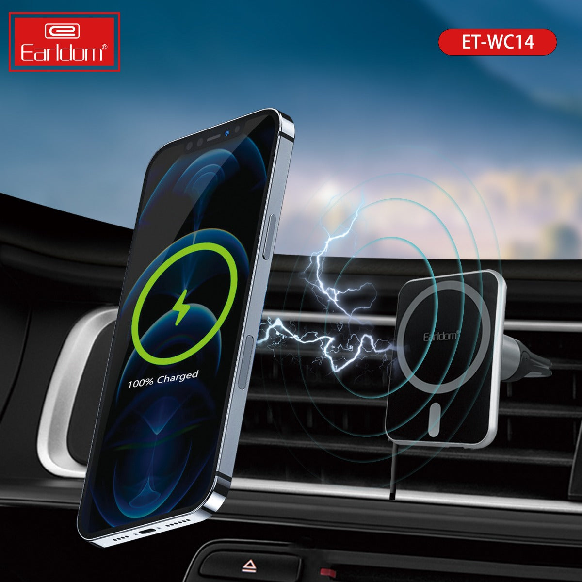 Earldom Car Air Vent Magnetic Wireless Charger