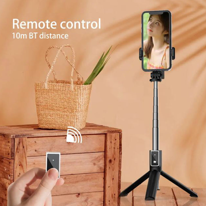 Earldom Wireless Selfie Stick, Bluetooth Remote Controlled Tripod Mobile Phone Stand