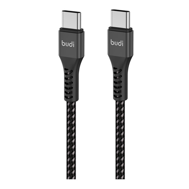 PhoneBits USB C to USB C Data Cable & Charger Cord, Fast Charging Braided Type C to Type C Charger Cable, PD USB C Charger Cable Adapter, Phone Type C to USB C Charging Sync Cable