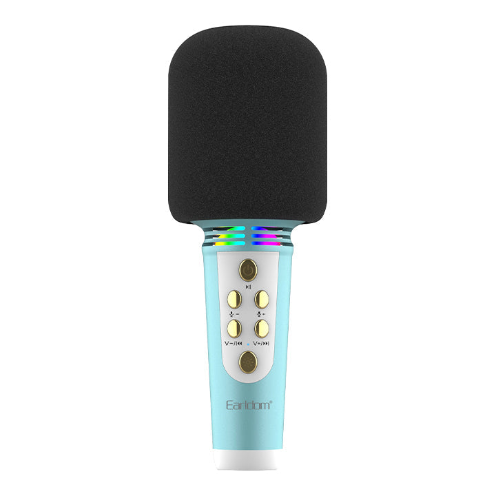 Bluetooth Singing Mic, Wireless Multi-functional Mic, Portable Handheld Mic
