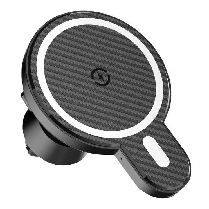PhoneBits Wireless Charger & Magnetic Car Mount Holder, Car Vent Phone Mount, Car Phone Holder