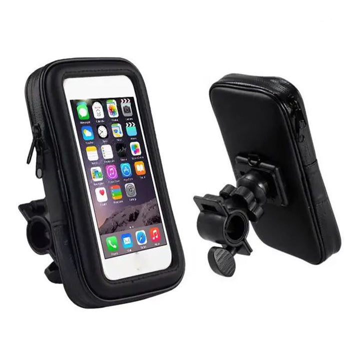 Bike Phone Waterproof Holder, Waterproof Phone Mount for Bicycle