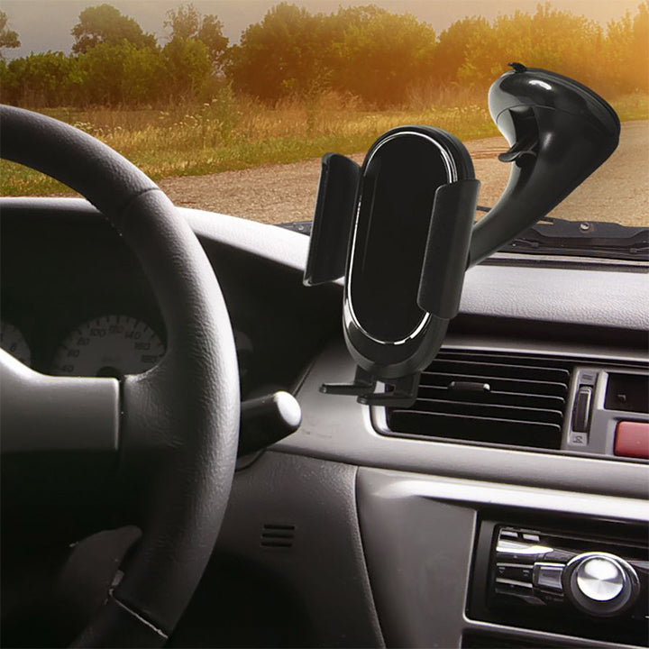 PhoneBits Reverse Extension Car Mount Phone Holder, Car Dashboard Phone Holder