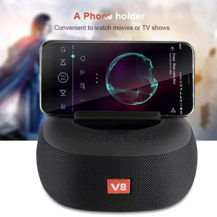 Bluetooth Super Bass  Portable Speaker with Phone Holder