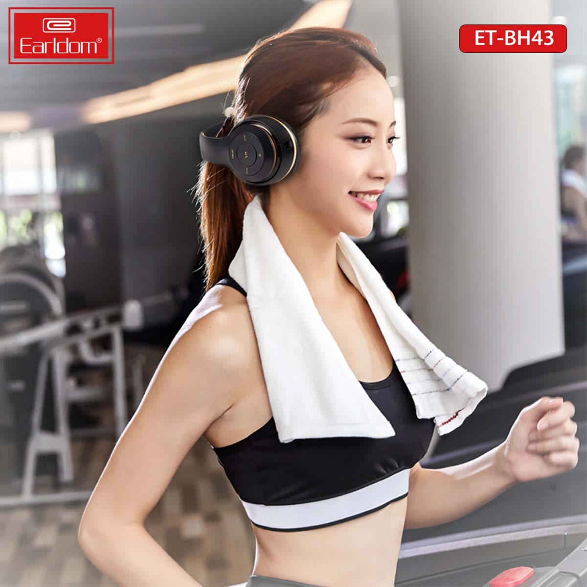 Earldom Bluetooth Headset, Noise Cancelling Stereo Gaming Headphones, USB Headset with Microphone