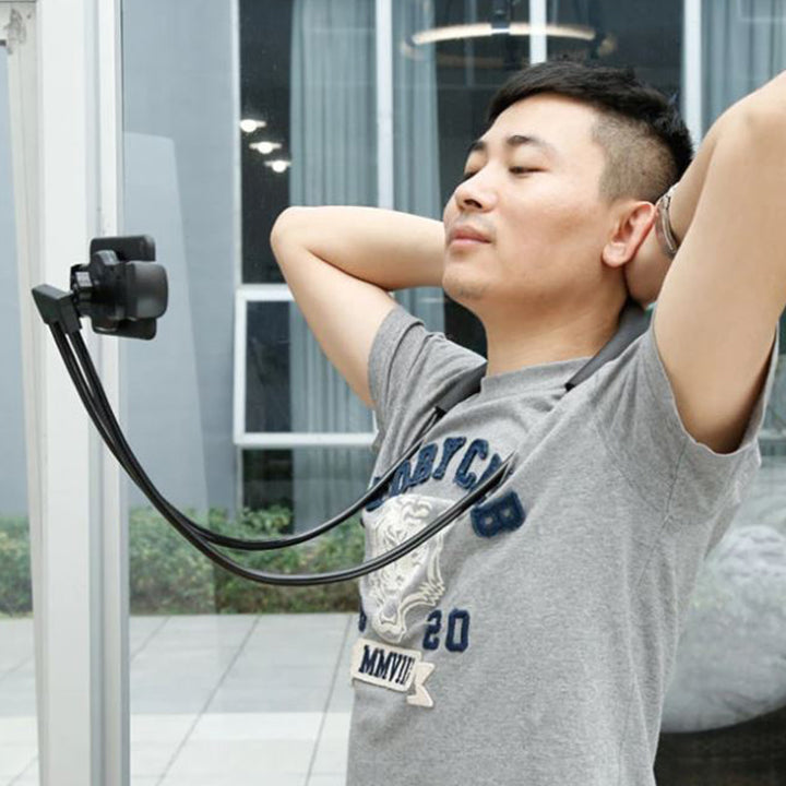 PhoneBits Necklace Long Arm Mobile Holder, Mobile Holder