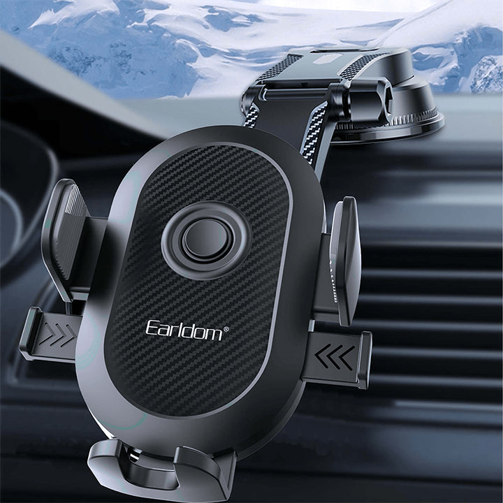 Earldom Universal Car Mount Holder, Multi angle Mount Stand for Universal Mobile Phone