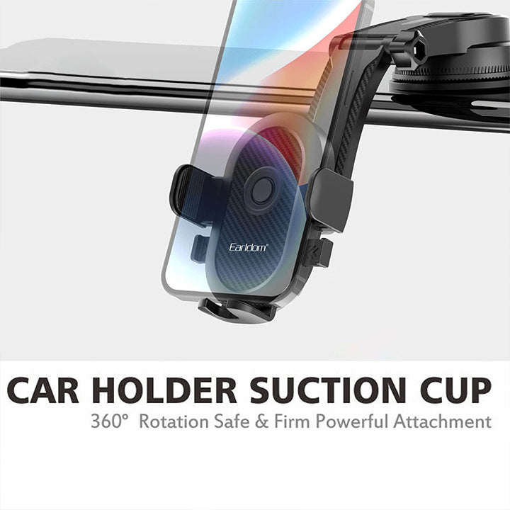 Earldom Smart Universal Magnetic In-Car Multi-angle Phone Holder with Dashboard Mount