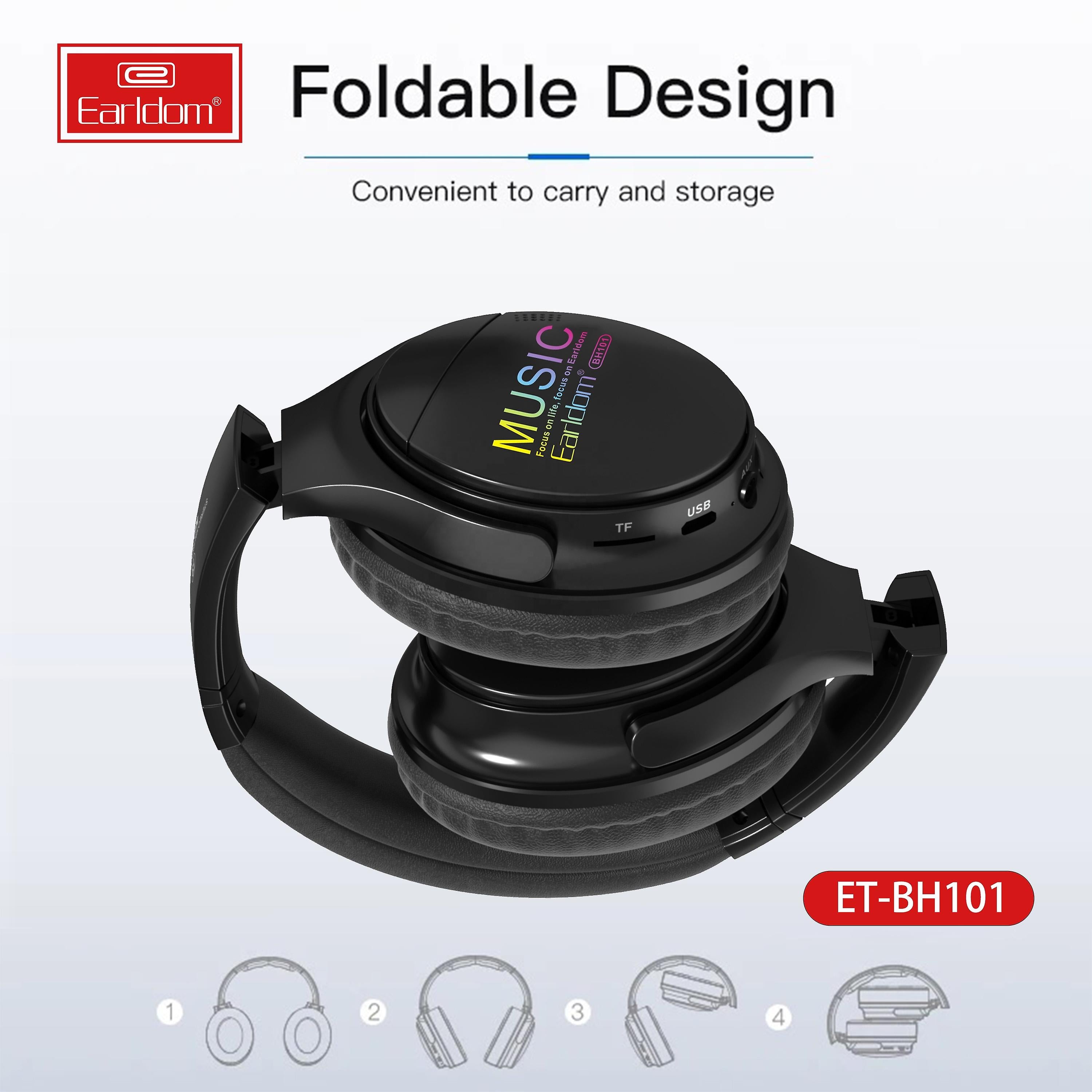 Earldom Gaming Headset Earphones, Gaming Sports Headset, Waterproof Ear Hooks