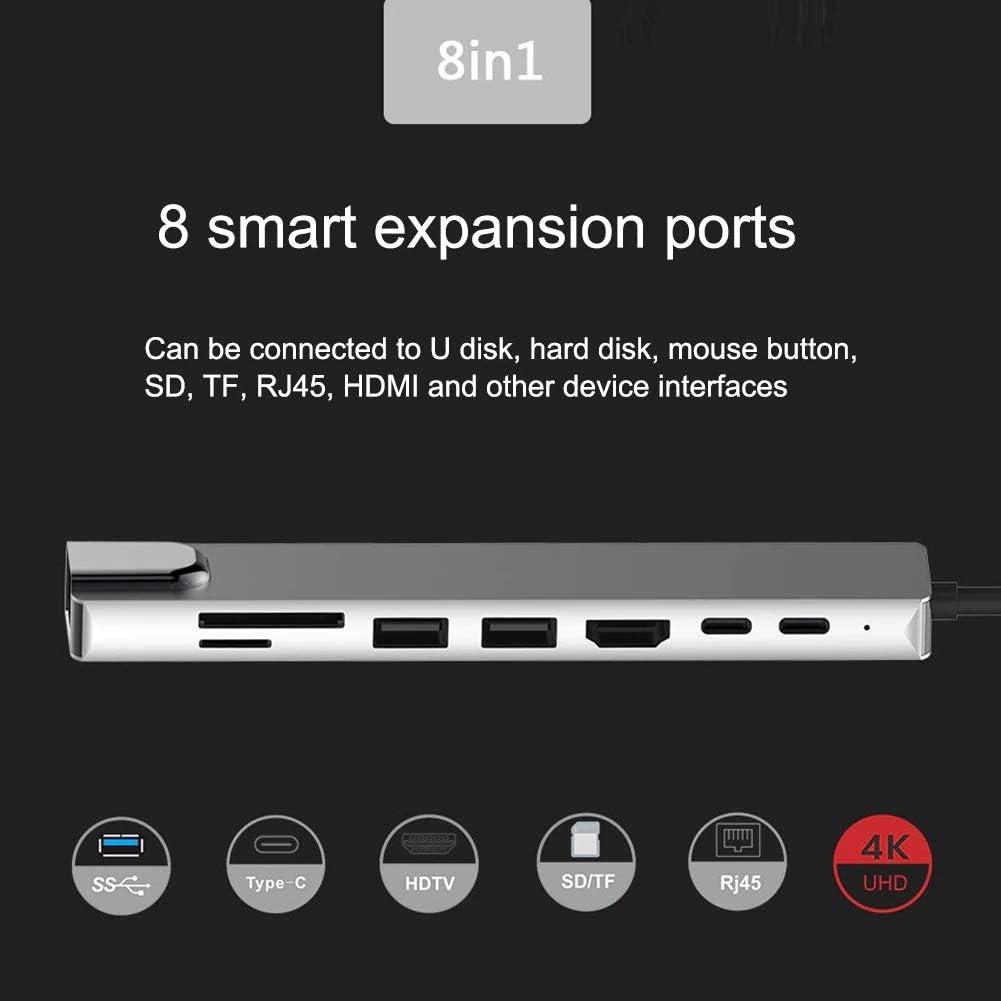 USB C Multiport Hub, USB C Docking Station, USB C Hub
