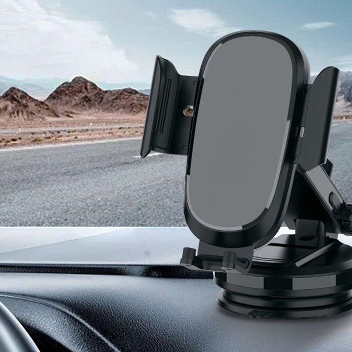 Phone Holder & Wireless Car Charger, Dashboard Car Phone Holder