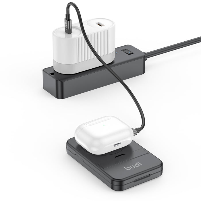 Budi MagSafe 15W Wireless Charger, 14 in 1 Multifunctional Box, 3 in 1 Wireless Charger