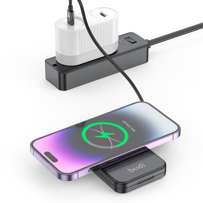 Budi MagSafe 15W Wireless Charger, 14 in 1 Multifunctional Box, 3 in 1 Wireless Charger