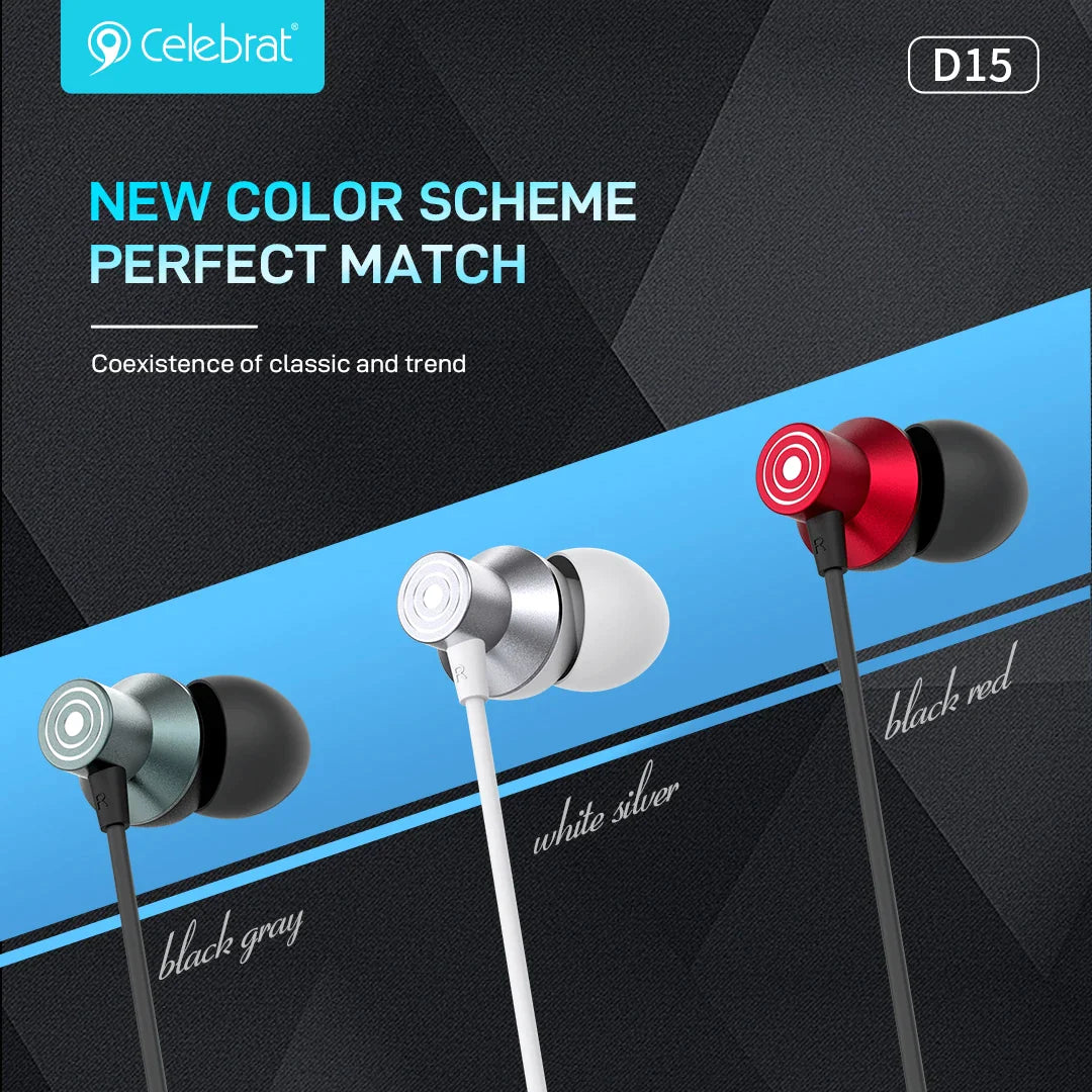 PhoneBits Premium Wired Earphones, In Ear Type C Wired Earphones with Mic, High-Stereo Music Handsfree