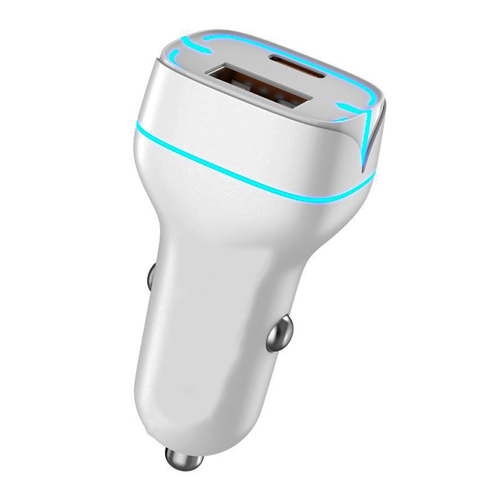 USB Car Charger, USB C & USB A In Car Fast Charger PD 20W