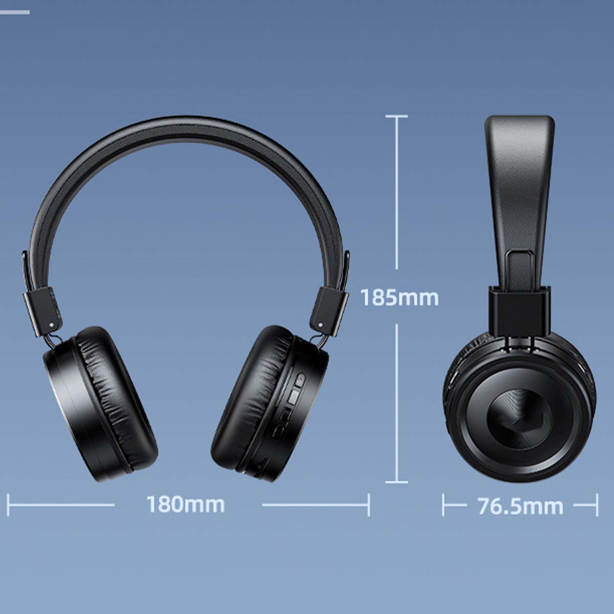 Wireless Headphone, AUX Supported Wireless Headset with TF Card