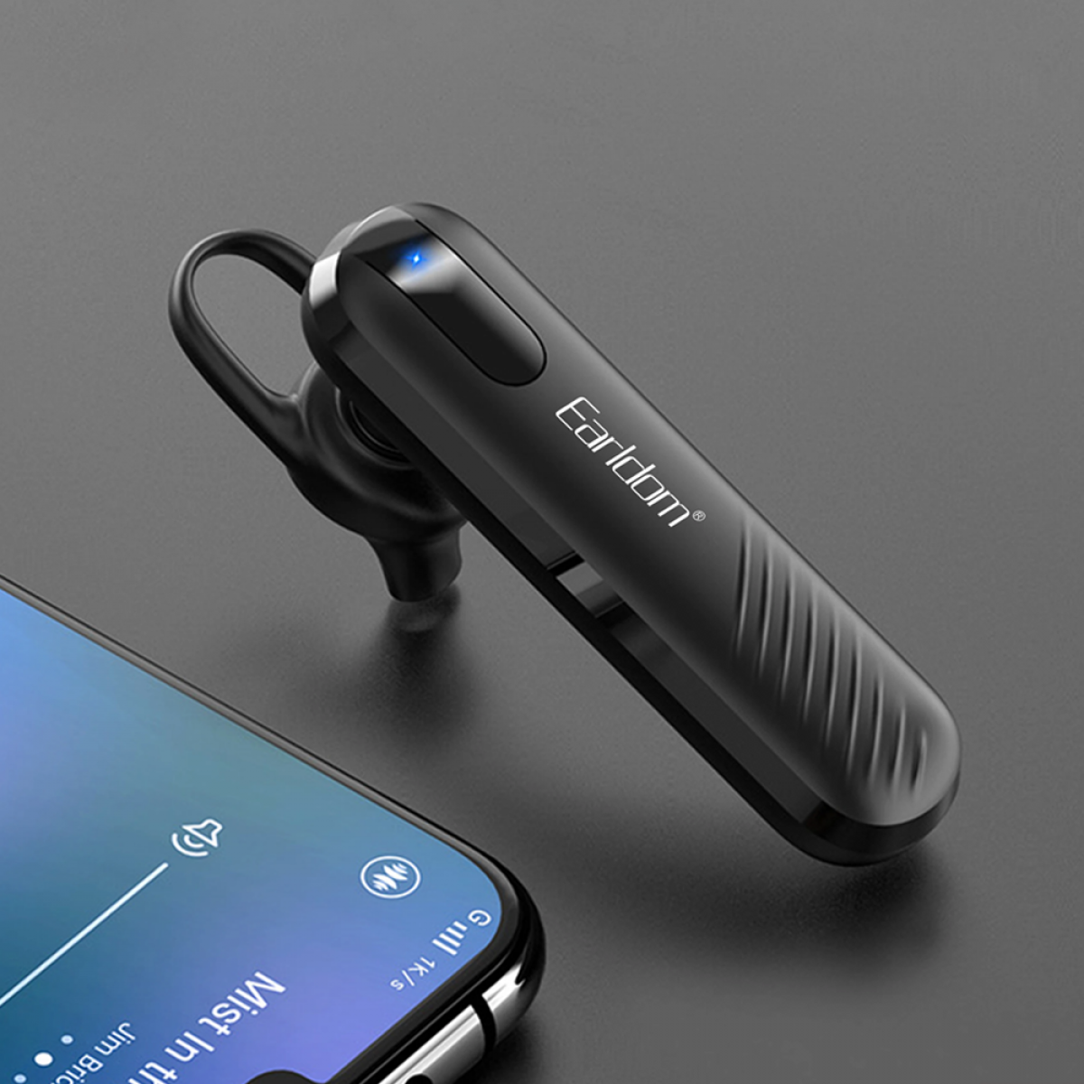 Earldom Business Wireless Headset, Bluetooth Sports Headphones, Bluetooth Headset, Single Earhook