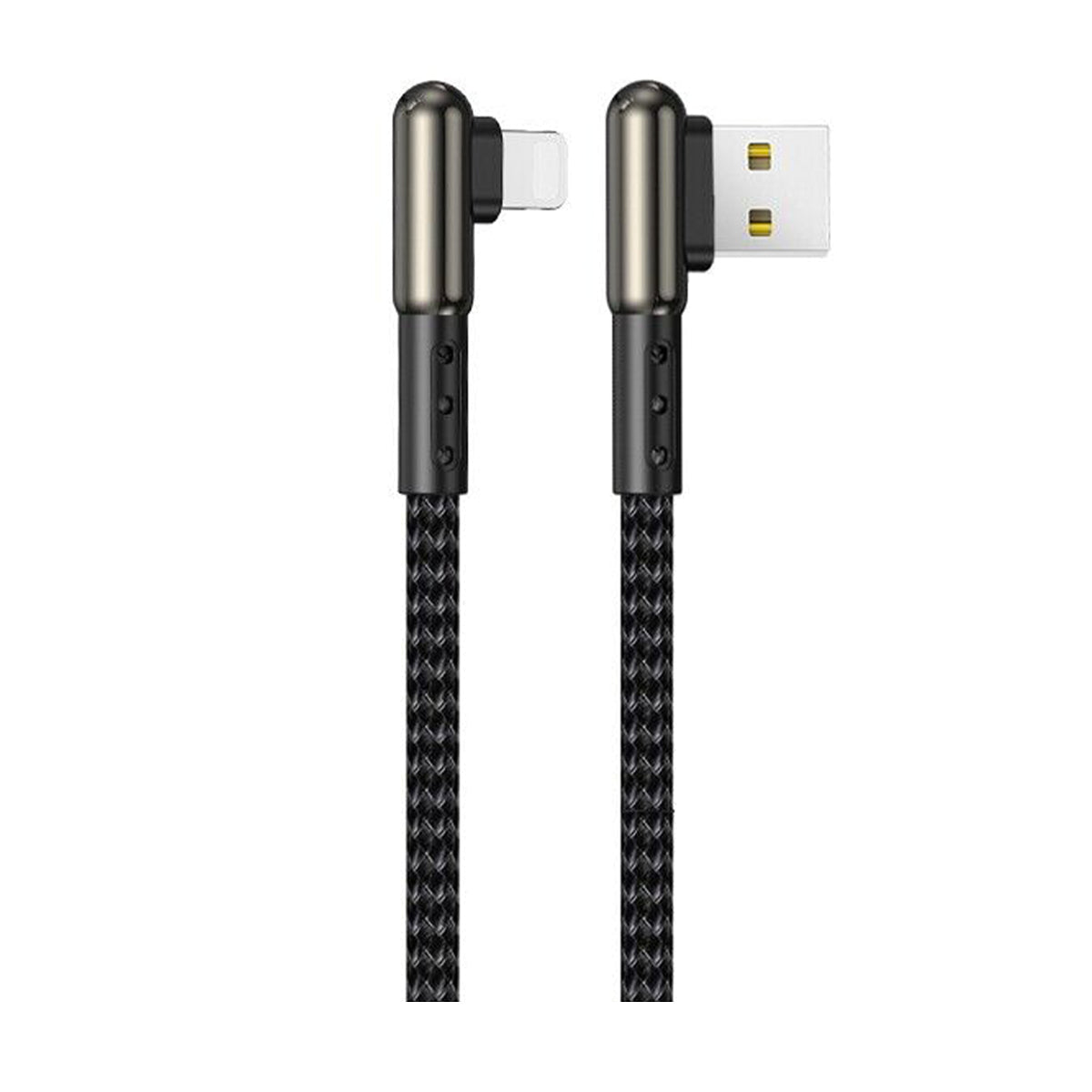 90 Degree Lightning Cable, Right Angle Fast Charging Cord for iPhone