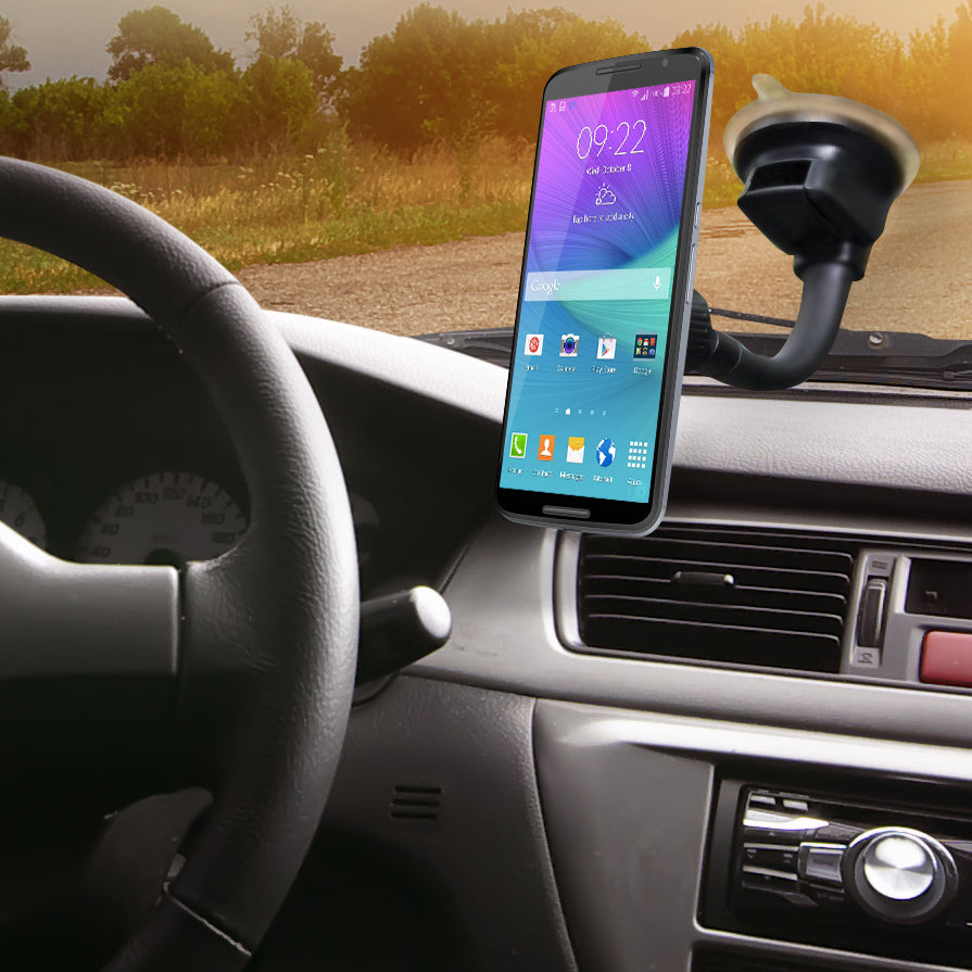 PhoneBits Dashboard Mounted Car Phone Holder, Magnetic Car Mount Universal Holder
