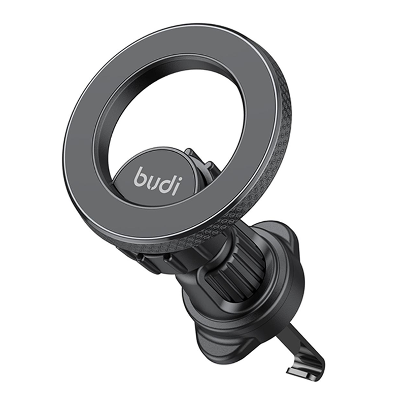 Budi Universal Magnetic Car Holder with Rotary Hook, In Car Phone Holder