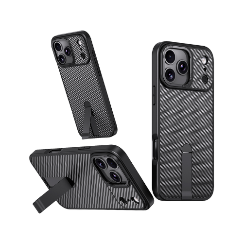 iPhone 17 Pro/17 pro max Carbon Design KickStand PC30 Case
