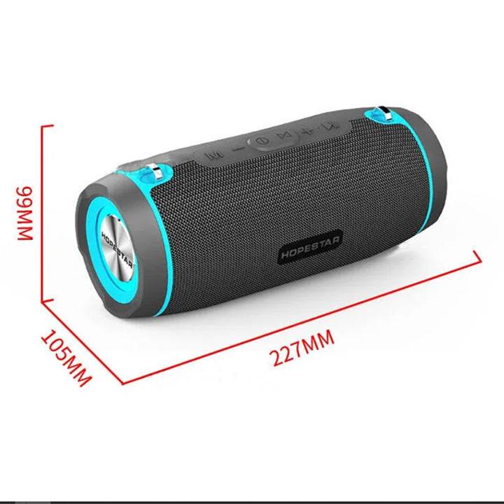 High-Power Wireless Portable Handheld Outdoor Party Bluetooth Speaker with FM Radio