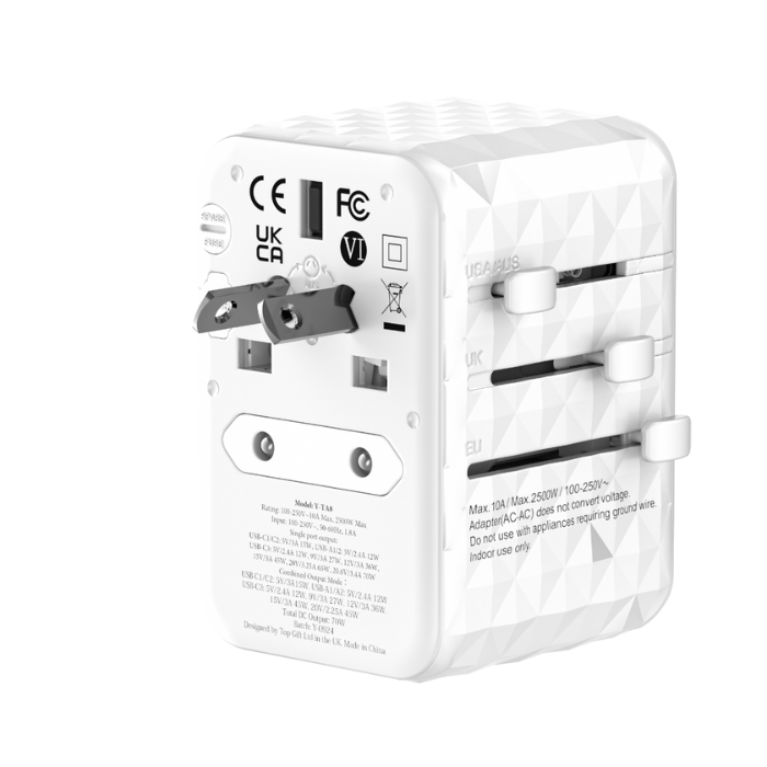 Phonebits Anyport Universal Travel Adapter