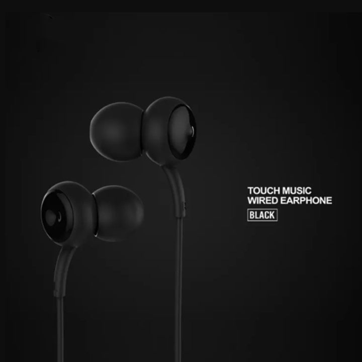 REMAX In Ear Mobiles kabelgebundenes Headset, geräuschisolierendes Headset, kabelgebundenes In-Ear-Stereo-Musik-Headset, Kopfhörer mit Mikrofon
