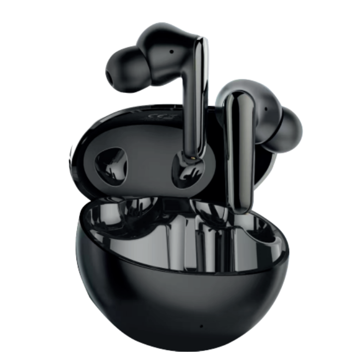 PhoneBits ENC/ANC Black PearlFidelity Wireless Earbuds