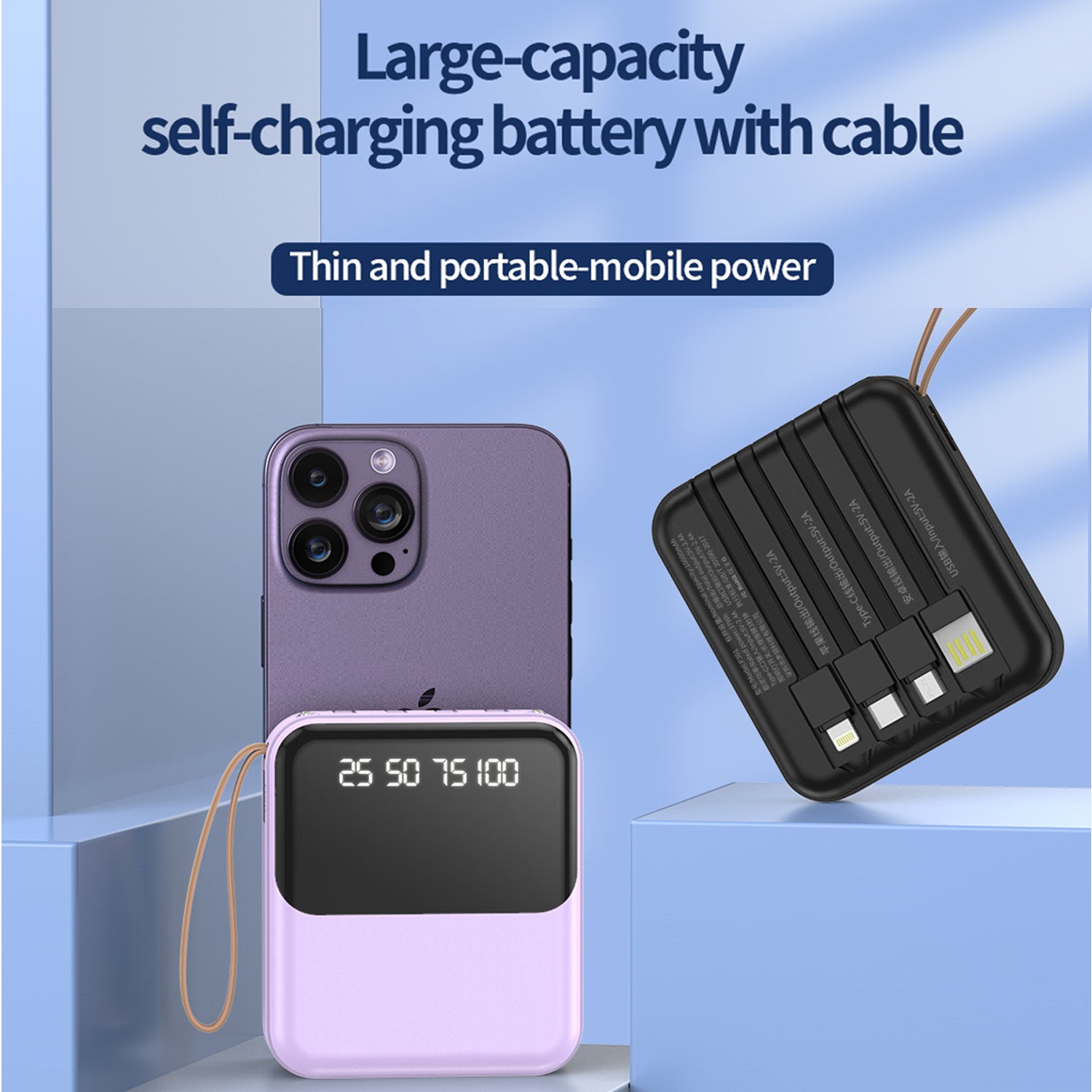 CableMate 10000mAh PD Power Bank