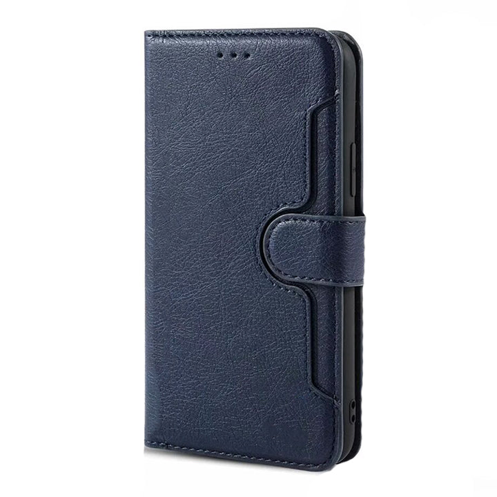 iPhone Wallet Double Stitches Lederhülle, Premium-Schutzhülle mit praktischem Kartenhalter, schlankes und langlebiges Design, für Ihr Telefon, Braun