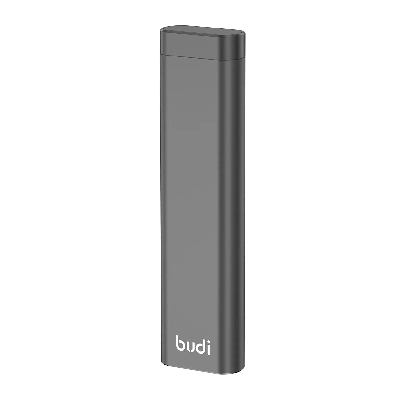 Budi Multi Functional Storage Stick, Smart Cable Stick with TF Card/ SD Card/ Nano Card Slots, U Disk/ Micro USB Ports & Phone Cradle, Universal Card Storage Box & Fast Card Reader with Ejector Pin, Lanyard & Micro SD Adapter for Smartphones/ Laptop