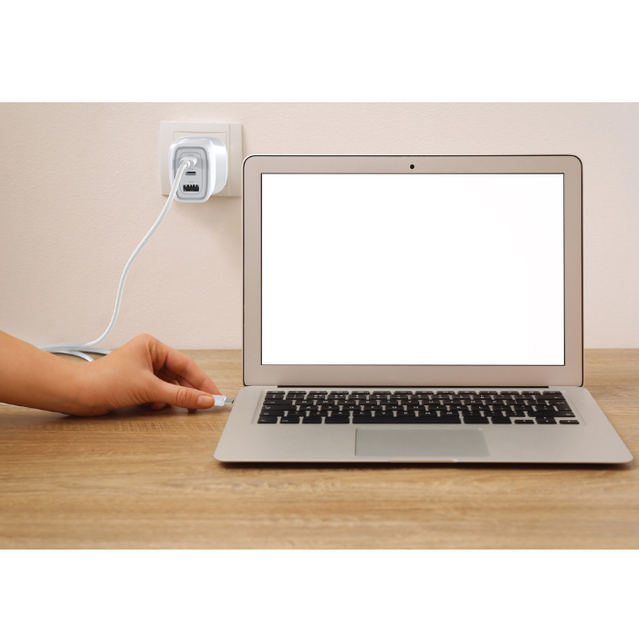 PhoneBits 67W Dual USB-C & USB-A Power Adapter (GaN III)
