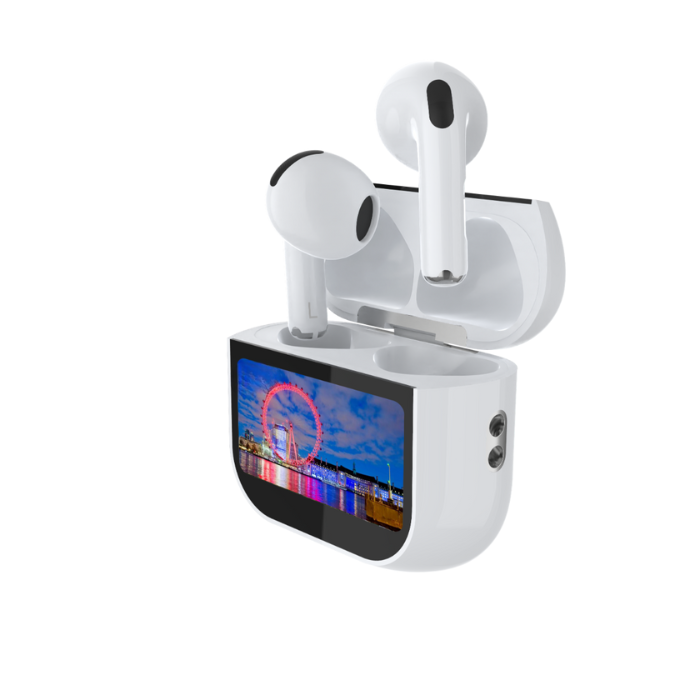 PhoneBits ProSound Wireless Earbuds with LCD Touch Screen