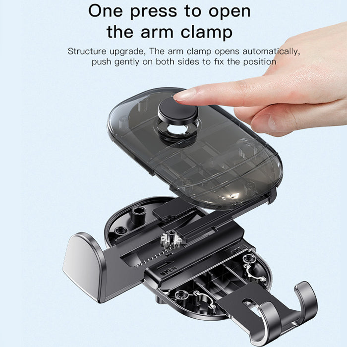 Budi Car Mount Holder and Magnetic Bracket, Universal Car Mount Holder Vent, Air Vent Mount