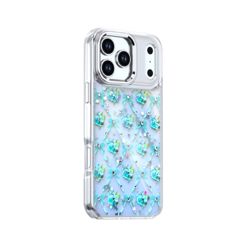 iPhone 17 pro/ 17 pro max/ 17 Air Floral Shiny FC19 Case