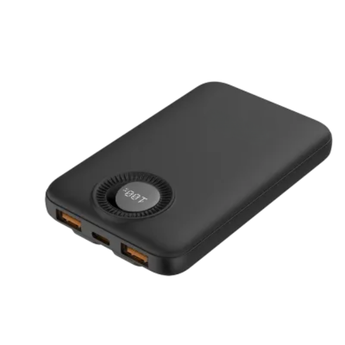 PhoneBits 5000mAh Power Bank with Built-In Cables