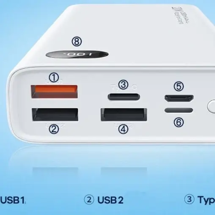 Power Bank  20000 mAh Fast Charge 22 W (RPP-292)